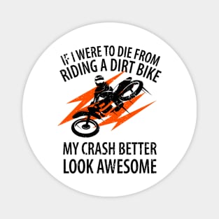 Motocross Biker Freestyle Stunt Magnet